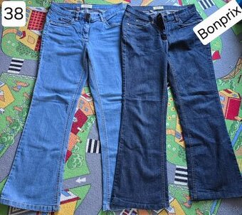 Dámske džínsy 38 bootcut
