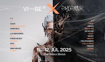 VIBE Festival 2025 Zemplínskej Šírave 11.7/12.7