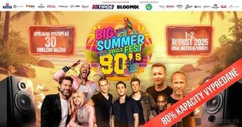 Vstupenky Big summer fest 2025