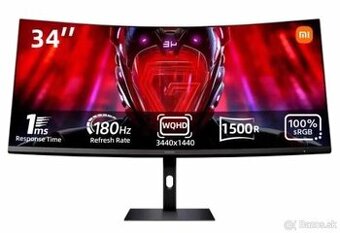 Predám novy Xiaomi 2K Curved Gaming Monitor G34WQi