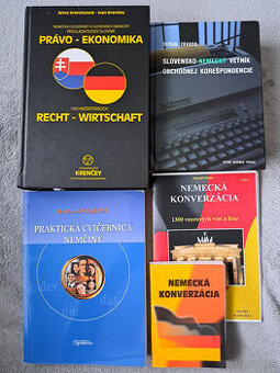 Nemčina-Slovníky, učebnice, pomôcky