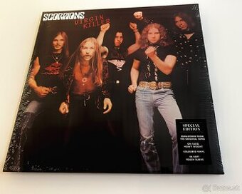 SCORPIONS -VRGIN KILLER limited colored Lp