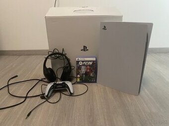 PlayStation 5 (disková verzia) + EA FC 26 + slúchadlá