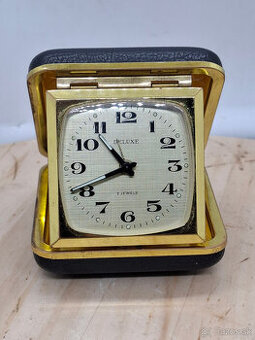 Predám starý funkčný cestovný budík De Luxe 16 €