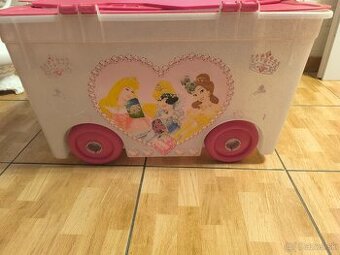 nádoba na hračky - na kolieskach