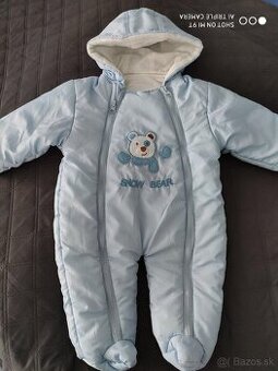 Modrý detský overal