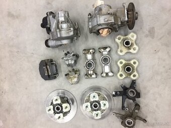 Yamaha Grizzly 660, diferenciál, rozvodovka