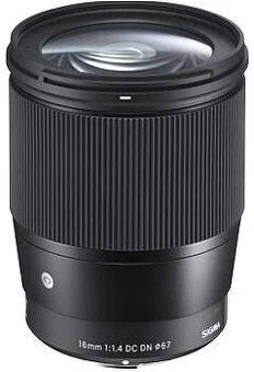 Predám SIGMA 16mm f/1,4 DC DN Contemporary objektív (Sony E)