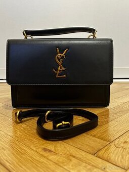 YSL kabelka čierna.