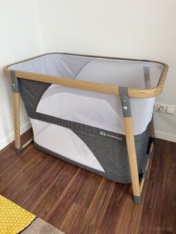 Cestovna postielka Kinderkraft Multifunkčná 4 v 1 Sofi Gray