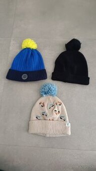 Chlapčenské zimné čiapky