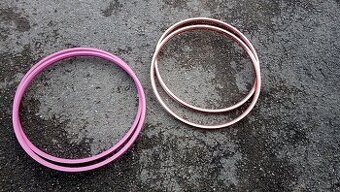 Ráfiky 26" hnedé a ružové