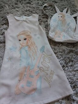 Šaty s ruksakom veľ.122