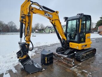 JCB 35Z s naklápěcím rotátorem Engcon, centr.mazání, A/C