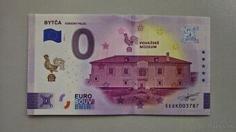 0 euro souvenir bankovky - Bytca