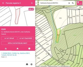 Pozemok na chatu – Sedliacka Dubová (blízko Dlhej nad Oravou