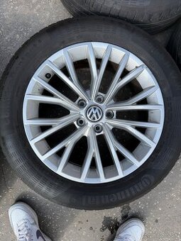 Volkswagen R17 5x112 letné PNEU 225/55 R17