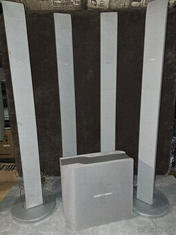 4x stlpové reproduktory PHILIPS + Subwoofer  (sada)