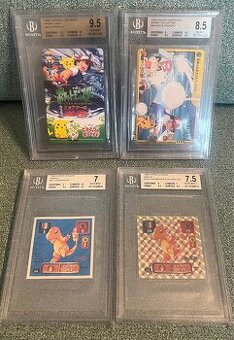 Pokemon ohodnotené karty