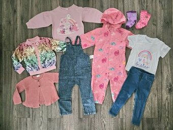 Prechodné oblečenie pre dievčatko 98