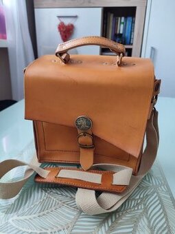 Kožená taška na 4 dýmky (fajky) ruční práce