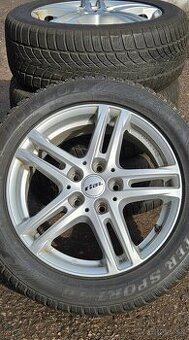 ALU kola Rial 16" 5x112 + pneu Dunlop Prodám alu