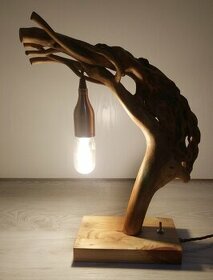 Handmade Dizajnova originalna stolna lampa - 1