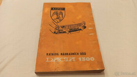 DACIA 1300 - katalog náhradních dílů