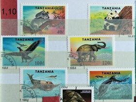 Známky - fauna Tanzánia - 1
