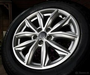 alu R17 5x112, zimné pneu 235/65, orig. Audi Q5 -