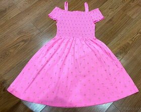 Ružové šaty veľkosť 146