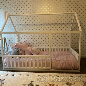 Detská posteľ domček (nová)
