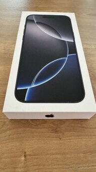 iPhone 16 pro Max 256 GB - BLACK TITANIUM - NEROZBALENY