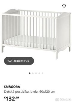 POSTELKA IKEA