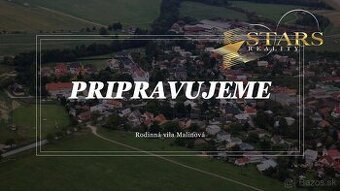 SUPER CENA Nádherná rodinná vila na predaj - obec Malinová