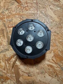 Led par 7x12w RGBWAUV
