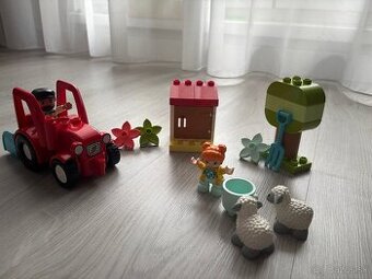 Lego Duplo Traktor a zvieratka z farmy