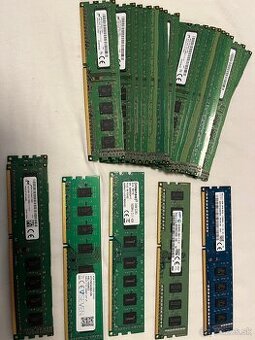 DDR3 4GB PC3-12800U RAM – 22x k dispozícii – 5€/ks