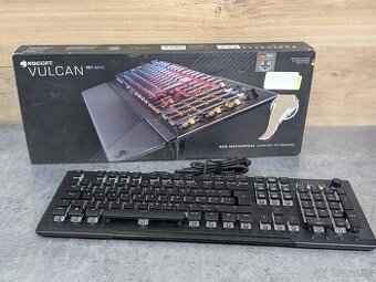Roccat Vulcan 121 AIMO Black - herná mechanická klávesnica