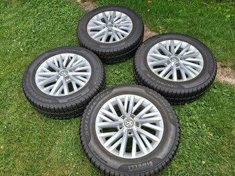 16" ALU 5x112 orig VW a iné + zimné 215/60 r16 do 8,5mm