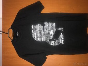 KARL LAGERFELD originál black damske tricko S/M