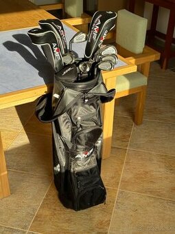 Golfová sada AMF – palice, taška, loptičky, rukavica
