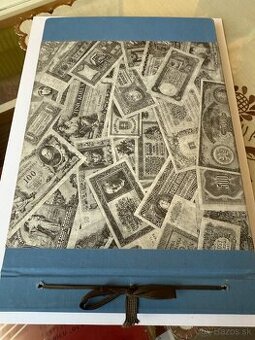 Predám prázdny album na bankovky (použitý)