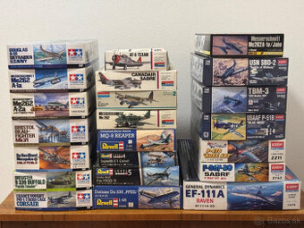 Plastikové modely lietadiel 1:48