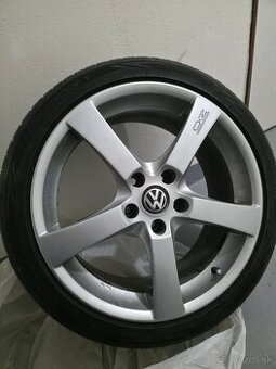 O.Z disky 5x112 R18 + pneu