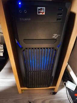 Predám počítač Ryzen 5 3600, 16GB RAM, 8Gb GPU RX570 8GB