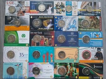 Belgicke 2 eurovky v kartach