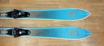 Predám jazdené lyže SALOMON BBR 159cm. - 1