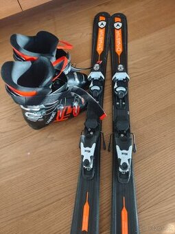 Detsky set Lyze Dynastar 120cm & Lyziarky Lange 23cm