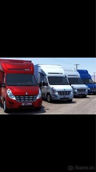 Preprava , Sťahovanie ,nákladné taxi , SNV